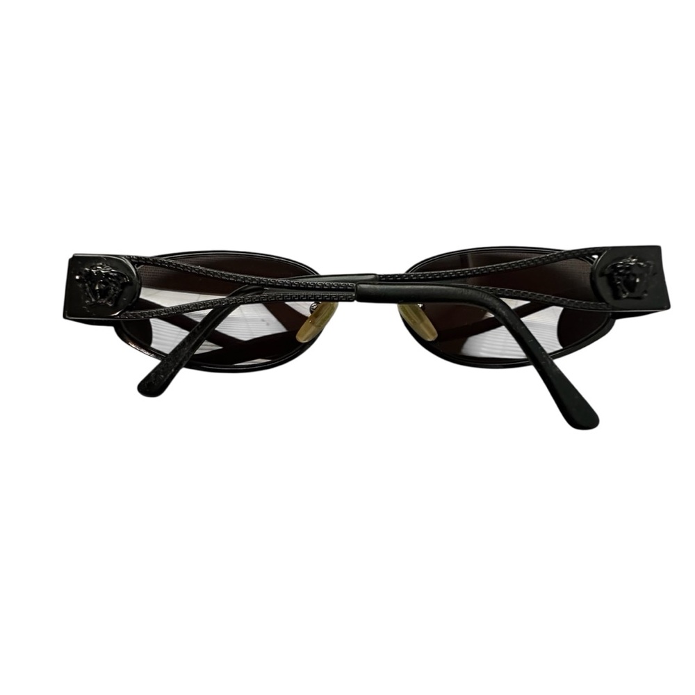 Vintage Gianni Versace Authentic Medusa Black Metal Sunglasses X48